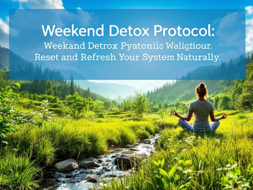 Weekend Detox Protocol: Reset and Refresh Your System Naturally