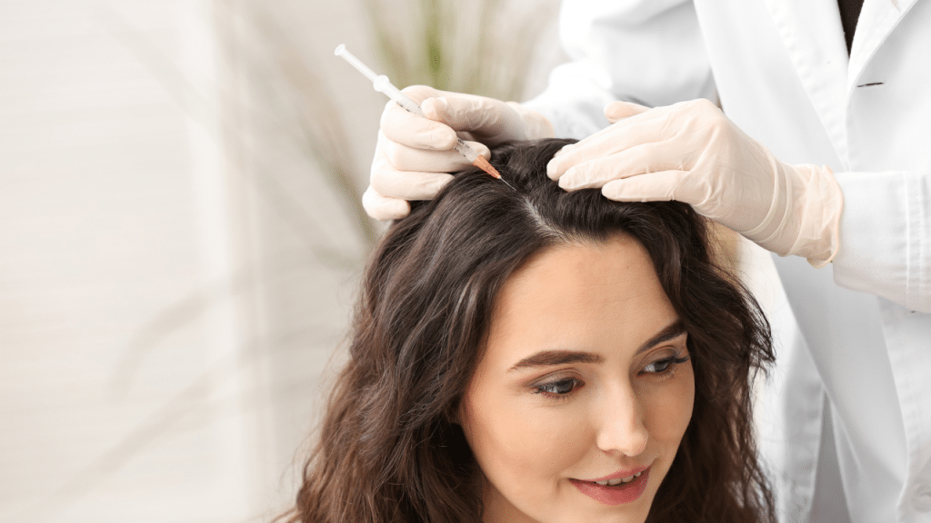 Platelet-Rich Plasma (PRP) treatment for female pattern baldness